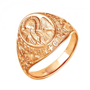 Кольцо из красного золота 585 пробы арт. 100-1-392