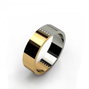 Обручальное кольцо из золота 585 пробы арт. 300-030