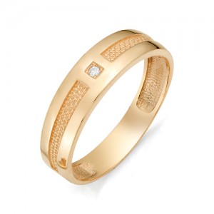 Мужское кольцо из золота 585 пробы арт. 91-02-512